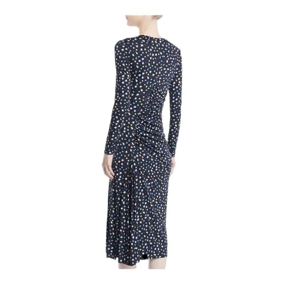$1895 Jason Wu V-Neck Long Sleeve Floral Print Jersey Dress Size 12 - Picture 3 of 9